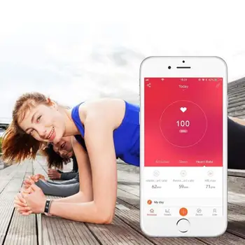 Smart Športna Fitnes Watch | Multi-Funkcionalne Vode, ki so Dokaz Fitnes Tracker Zapestnico | Združljiv Z Obema Android in IOS Naprav